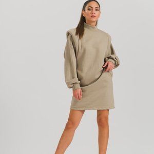 HOELO Layered Sweatshirt Dress